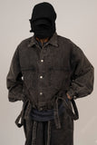 Noah Belted Setup Jacket
