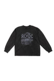 Rhode in Black Washed Long Sleeve T-Shirt