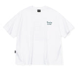 Humming Kettle Embroidery CROP Short Sleeve Tee