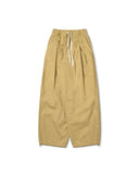 3 tuck Cotton balloon pants