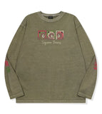 Square Bear Pigment Long Sleeve