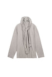 Olga Hood Scarf Long Sleeve T-Shirt