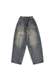 Snap Catbrush Wide Banding Denim