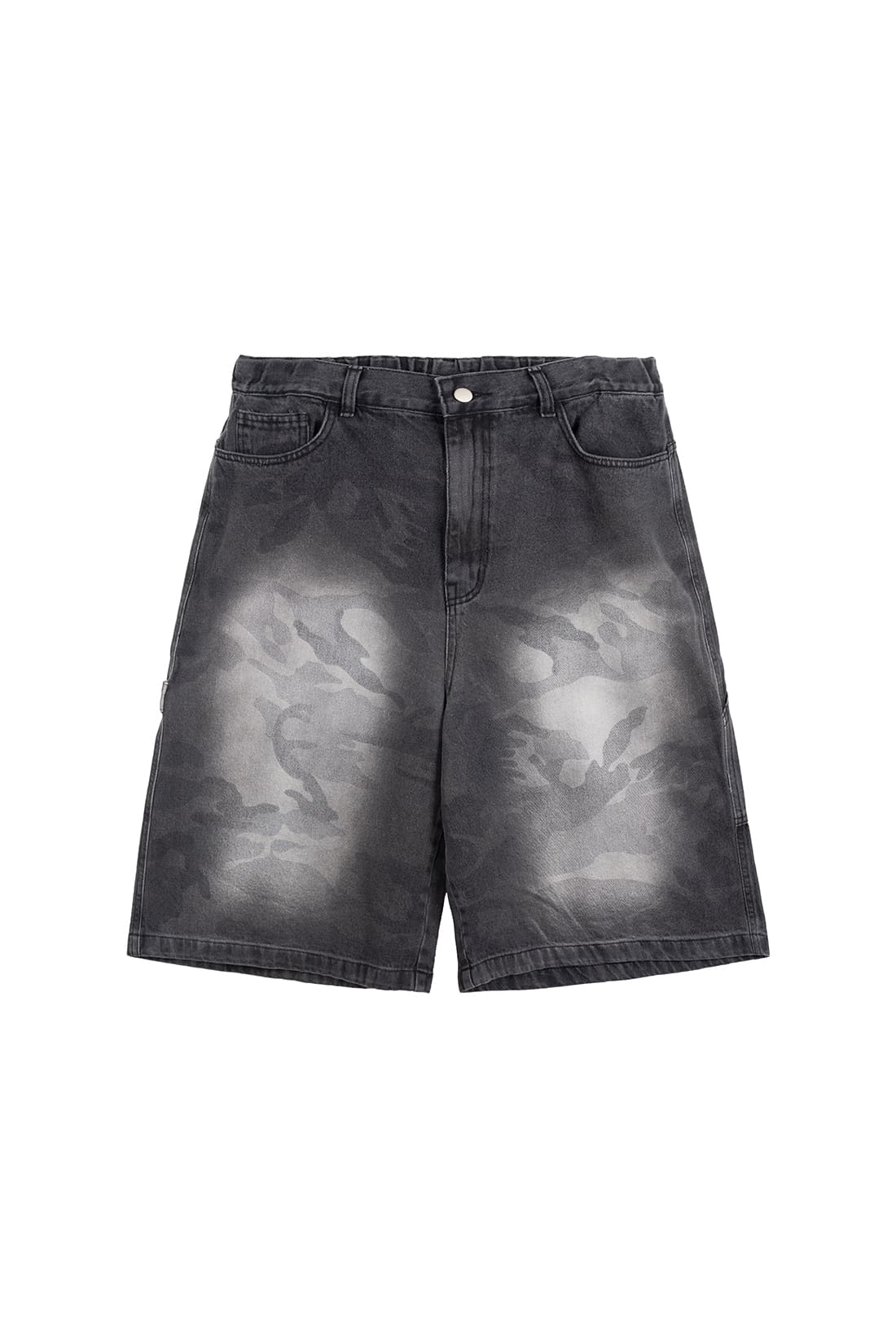 【oan】Lunius Washing Denim Half Pants oan (オアン) - ルニウスウォッシュ加工デニムハーフパンツ