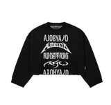 Total Logo Cropped Sweater