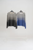 Petry Gradient Crop Long Sleeve T-Shirt