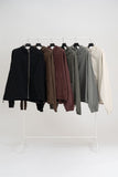 Halsey Stone washed Hooded Zip-Up