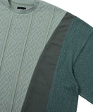 Knit Mixed Wide Top