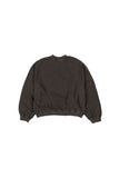 Vintage Washing Crop Sweatshirt
