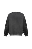 Wave sleeve sweatshirt