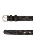 Vedic Eyelet Leopard Belt