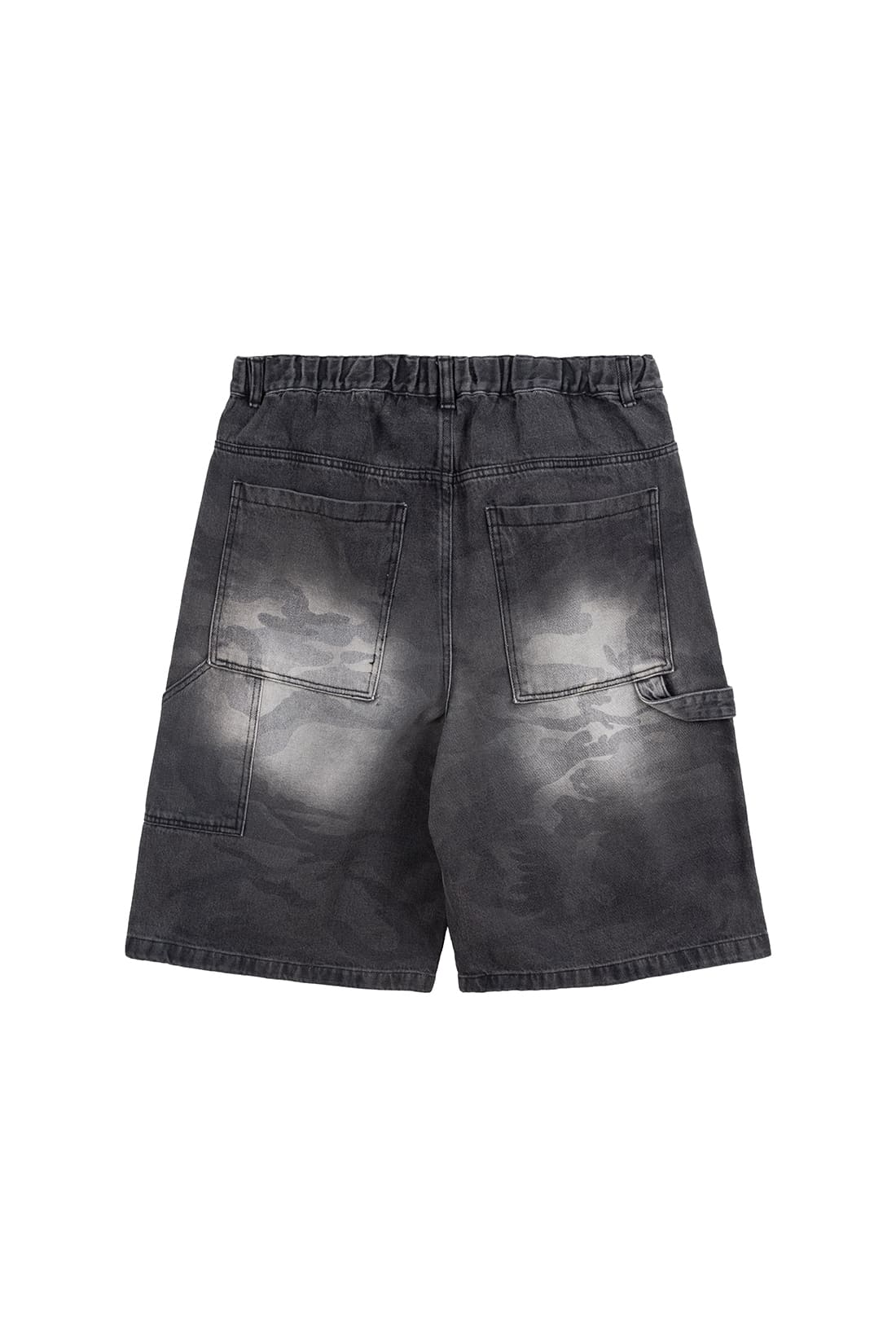 【oan】Lunius Washing Denim Half Pants oan (オアン) - ルニウスウォッシュ加工デニムハーフパンツ