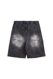 Lunius Washing Denim Half Pants