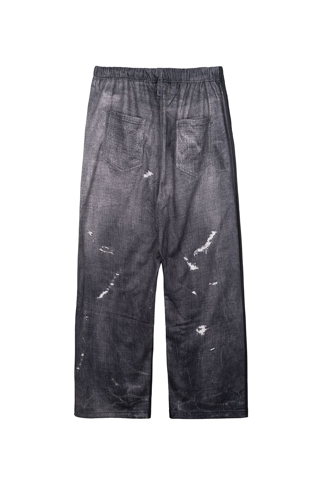 【oan】Fake Denim Printing Pants oan (オアン) - フェイクデニムプリンティングパンツ / Fake