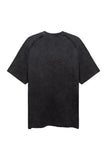 Snow Vintage Washing Short Sleeve T-Shirt