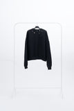 Neck Pierce Sweatshirt