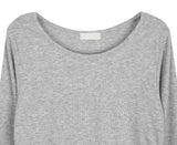 Derina Ribbed Long Sleeve Tee