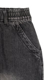 Flit flare black denim