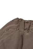 Doubling Pigment Wide Pants