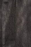 Forem One Button Leather Jacket