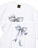 Ruffle Ribbon Crop TEE