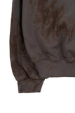 Oil smudging Hood Zip-Up