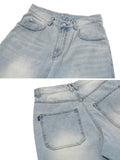 Wide Denim Pants
