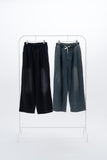 Onic pintuck balloon wide denim