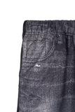 Fake Denim Printing Pants