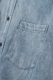 Luse Hood Denim Shirt