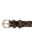 Vedic Eyelet Leopard Belt