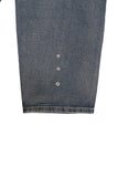Snap Catbrush Wide Banding Denim