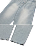 Wide Denim Pants