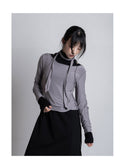 SCARF REVERSE TOP