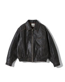 [AG] Cow Hide Distressed Jacket