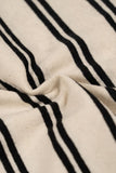 Tin Layered Washed Striped Long Sleeve T-Shirt