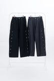 Gelly Embroidery Cross Carpenter Pants