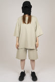 Plain Pigment Setup Short Sleeve T-Shirt