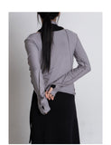SCARF REVERSE TOP
