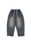 Ad Cut Line Washing Denim