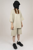 Plain Pigment Setup Short Sleeve T-Shirt