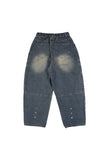 Ad Cut Line Washing Denim