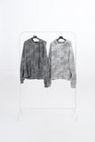 Voda Water Printing Zip-up