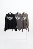 Vesper Grunge Hooded Zip-Up