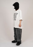 Grafia Slogan Short Sleeve T-shirt