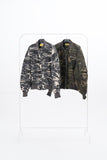Ricot Shirring Camo MA-1 Jumper