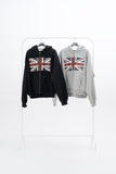 Vintage UK Fleece Hooded Zip Up