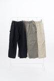 Pent Double Knee Cover Wide Balloon Pants
