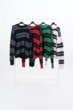 Kera Hairy Stripe Knit