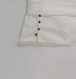 skirly button low-waist skirt
